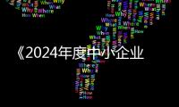 《2024年度中小企业发展环境评估报告》发布