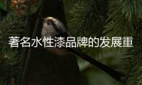 著名水性漆品牌的发展重点
：服务和产品