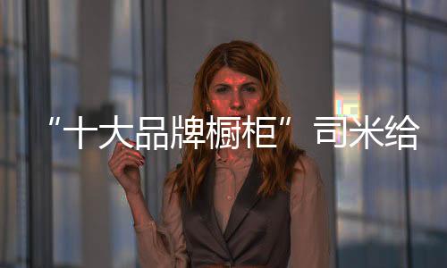 形成独特的牌橱厨房互动区