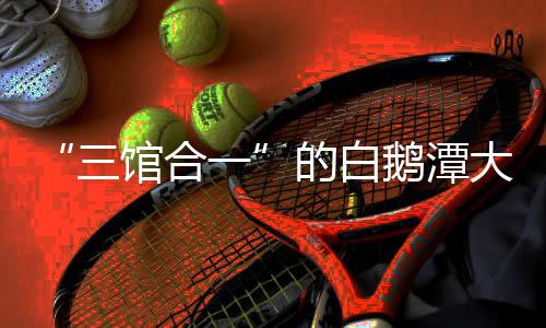 鹅潭让建筑和珠江融合在一起