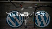 “汽车拖猫事件”后续
�：三人造谣网暴被行拘