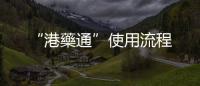 “港藥通”使用流程
