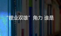 “锂业双雄”角力 谁是最后赢家	？