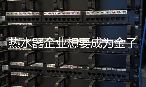 在激烈的热水市场竞争中