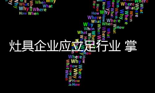 环保灶具将大放异彩