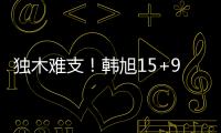 独木难支
！韩旭15+9两数据全场最高 张子宇休战场下嘟嘴见证输球