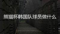 熊猫杯韩国队球员做什么事了