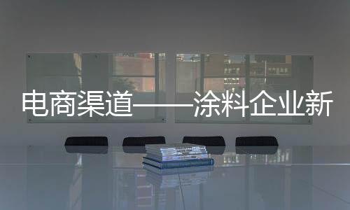 电商涂料市场互联网渗透率3%