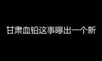 甘肃血铅这事曝出一个新的后续，却让网友们叹气了