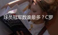 球员冠军数谁最多？C罗36冠仅第5，有人43冠还不是第一，梅西领跑