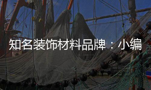 通过对装饰材料进行美化设计