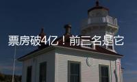 票房破4亿！前三名是它们→