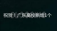 祝贺！广东高校新增1个1‱
	、4个1‰和4个1%学科