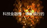 科技金融榜
：哪家银行的“科技金融施工图”进度最快
？