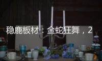 稳鹿板材
：金蛇狂舞�
，2025家居梦想再起航