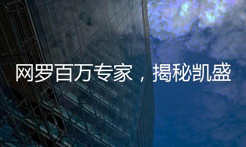 就为谁的凯盛访谈付费