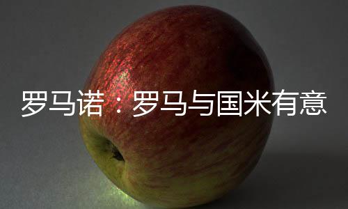 诺罗据知名记者罗马诺报道