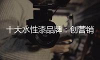 十大水性漆品牌
：创营销新模式 化口碑为竞争力