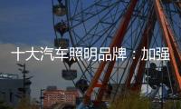 十大汽车照明品牌：加强产品创新 提升认知度