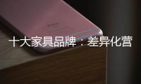 十大家具品牌：差异化营销 中小卖场夹缝生存