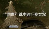 全国青年跳水锦标赛女双十米台：陕西组合崔家溪/王韵晗夺冠