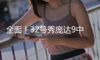 全面！32号秀庞达9中4拿到8分3板4助2断 正负值+4