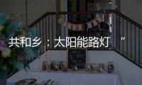 共和乡：太阳能路灯 “点亮”小山村