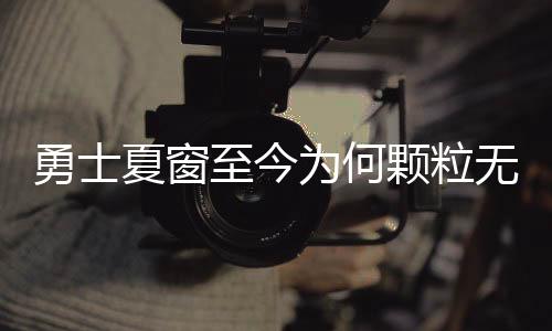 至今勇士休赛期至今一事无成