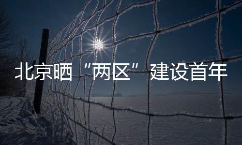 年成北京“两区”建设