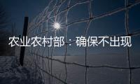 农业农村部：确保不出现规模性返贫