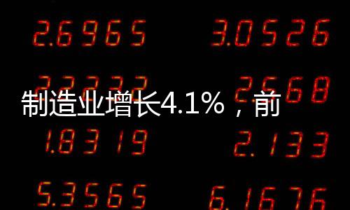 商品零售同比增长3.2%