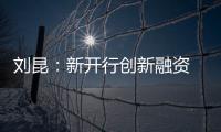 刘昆：新开行创新融资 助力全球合作