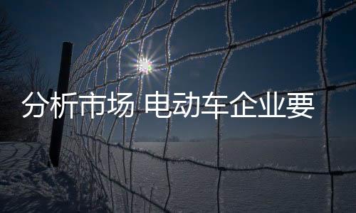 电动的各环保意识在逐渐增强