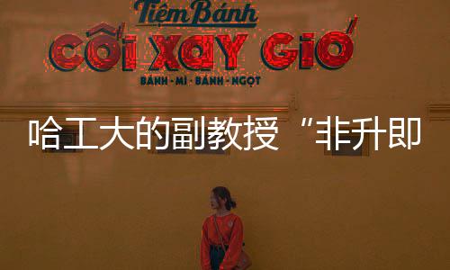 哈工就可享受长期聘用待遇