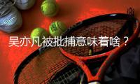 吴亦凡被批捕意味着啥？我们继续聊点儿法律问题