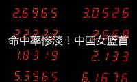 命中率惨淡！中国女篮首战澳大利亚3分30中8&罚球12中7