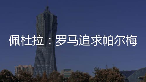 加斯佩里尼对里奥斯极为欣赏
