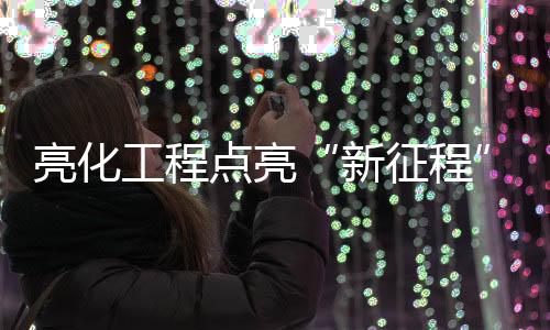 亮化亮相展翅高飞的工程意境