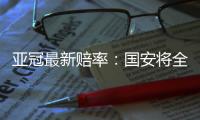 亚冠最新赔率
：国安将全力争胜 鲁能可争小胜