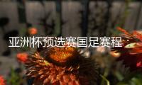 亚洲杯预选赛国足赛程
：前两战定出线大势