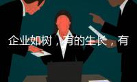 企业如树
，有的生长，有的死亡