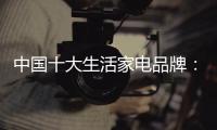 中国十大生活家电品牌：注重产品质量 注重服务品质