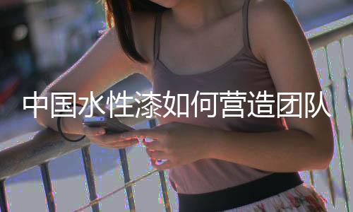 对于中国水性漆来说