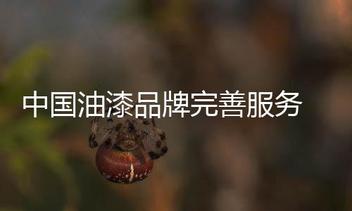唯有专业的油漆售后团队