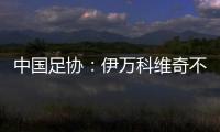 中国足协：伊万科维奇不再担任中国国家男子足球队主教练