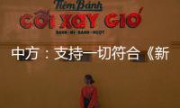 中方
	：支持一切符合《新明斯克协议》方向和精神的努力