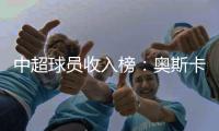中超球员收入榜	：奥斯卡周薪居第一 巴坎布第2