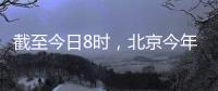 截至今日8时，北京今年的雨比常年同期偏多超两成