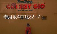 李月汝4中1仅2+7	：无球权难阻飞翼狂输30分 惠特科姆36+7三分