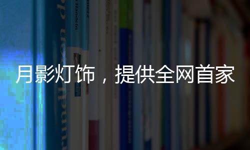 月影灯饰还提供VR全景看成品